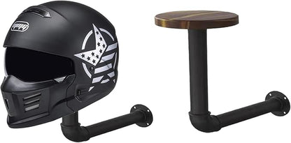Motorcycle Helmet Holder, Helmet Holder Wall Mount Easy Storage by Unknown