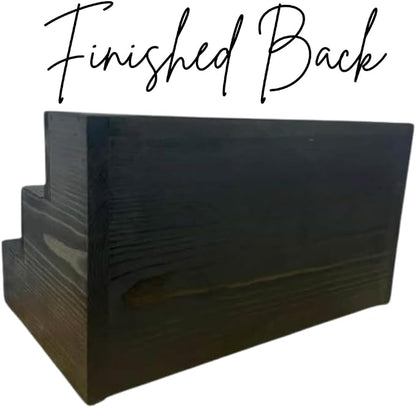 2 Tiered Counterop Liquor Bottle Display Shelf - Image 4