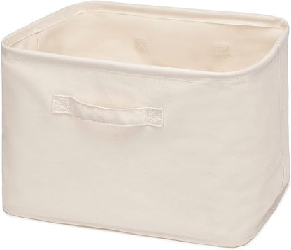 Decorative Basket Rectangular Fabric Storage Bin Organizer Basket by YONBEN