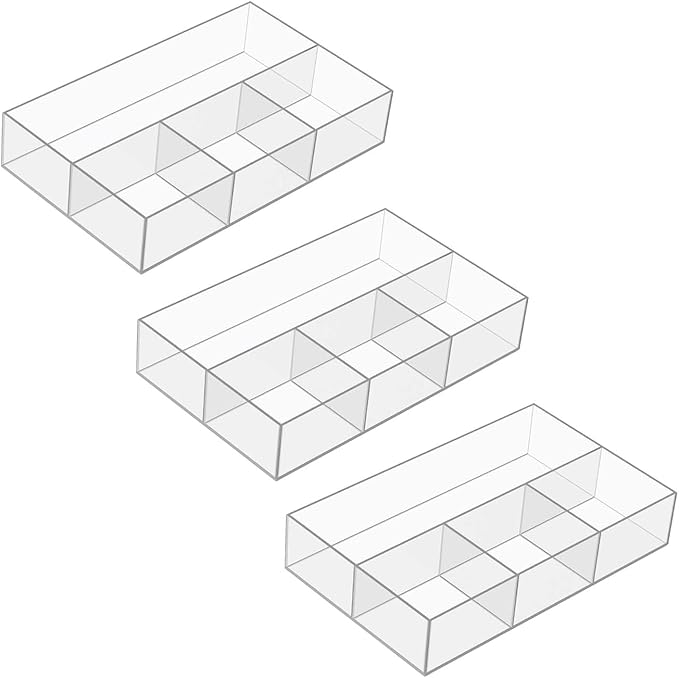 JessLab Acrylic Makeup Organizers, Cosmetic Display Cases by JessLab