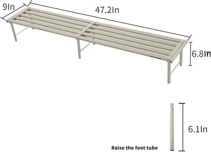 Metal Plant Stand, Rust-proof Aluminum Flower Pot Stand, Plants Display Stands - Image 3