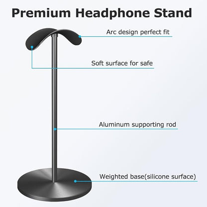 Headphone for Desk Hanger Holder Organizer Keeper Racks Storage Mount Gaming - Image 2
