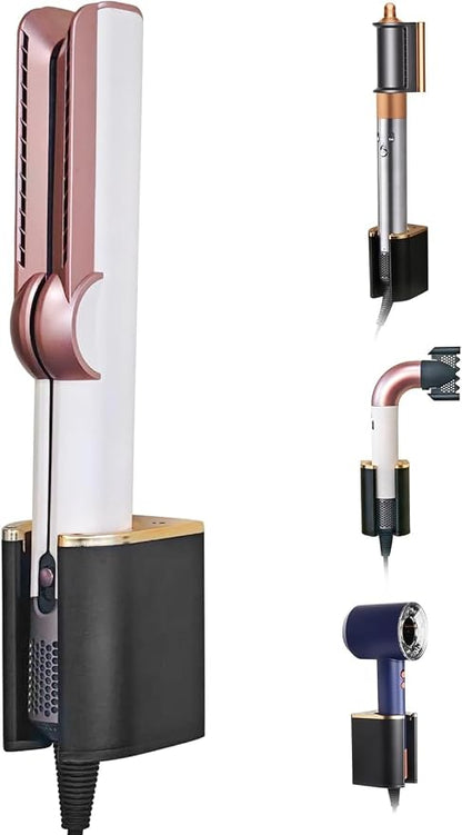 Curling Iron Holder Wall Mount, Premium Organizer by Uemusi