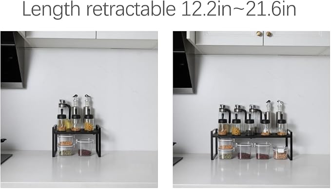 Expandable Cabinet Shelf Organizer Riser - Image 5