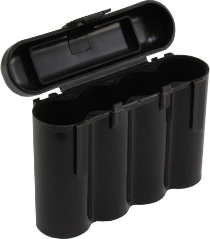 Powertron Batteries 3 Pack AA/AAA / CR123A Black Battery Holder Storage Cases - Image 3