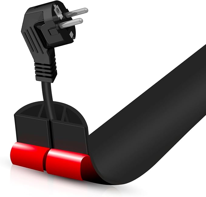 Floor Cord Cover Self Adhesive Cord Hider, 3.3FT Cable Management, Extension by DBHXXMB-HH