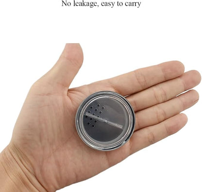 HAHIYO 2P 10ml/0.34oz Plastic Empty Travel Powder Container Small Loose Powders - Image 7
