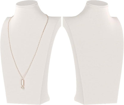 Necklace Bust Display Stand, Necklace Holder, Pendant Chain Necklace Organizer by KunGe