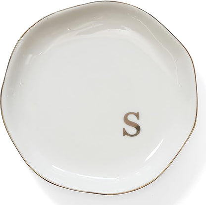 HOME SMILE Initials Ring Dish Jewery Tray - Image 2