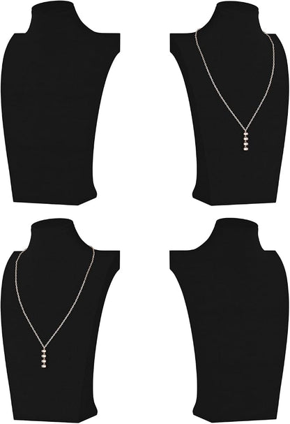 Necklace Bust Display Stand, Necklace Holder, Pendant Chain Necklace Organizer by KunGe