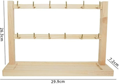 2 Layers of Wooden Display Eacks - Image 2