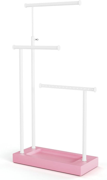 SRIWATANA Jewelry Organizer Stand, Extra Tall Necklace Holder Jewelry Holder by SRIWATANA