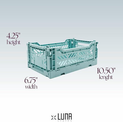 Collapsible Storage Box, Foldable Crate Organizer Bin - Image 3