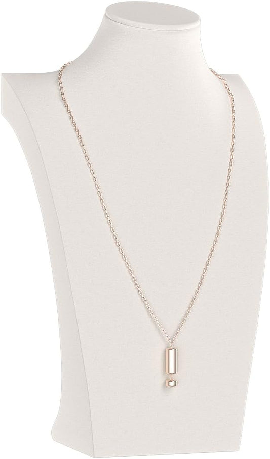 Necklace Bust Display Stand, Necklace Holder, Pendant Chain Necklace Organizer by KunGe