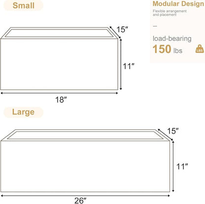 Modular Stackable Drawers, Modular Storage Bedroom Furniture Set Modern - Image 2