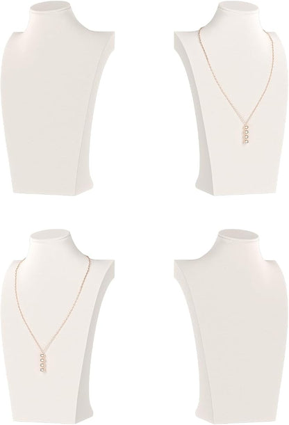 Necklace Bust Display Stand, Necklace Holder, Pendant Chain Necklace Organizer by KunGe