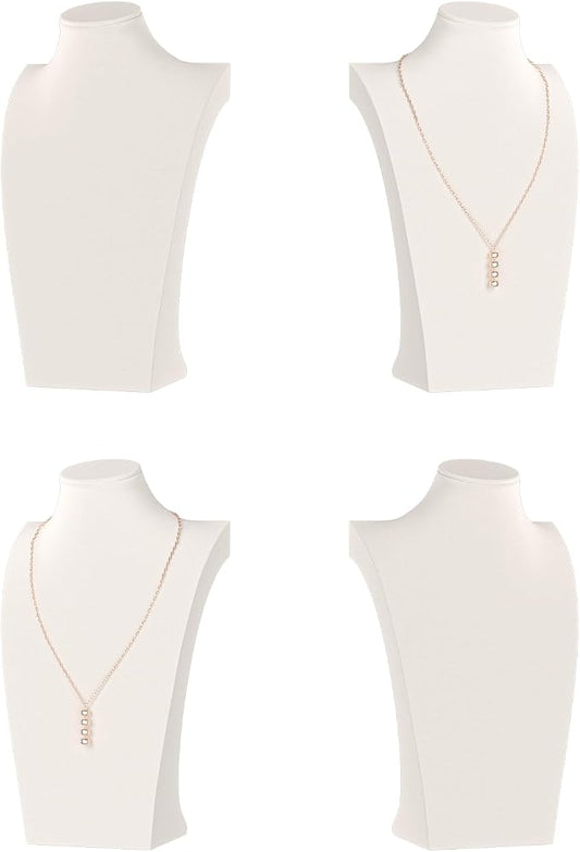 Necklace Bust Display Stand, Necklace Holder, Pendant Chain Necklace Organizer by KunGe