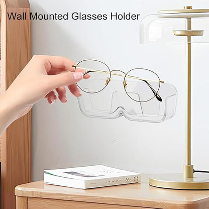 4pcs Eyeglasses Holder Stand, Sunglasses Storage Organizer, Wall Mounted - Image 4
