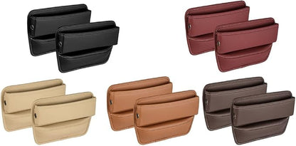 Riloer Car Organizers for Gap Leather Waterproof Car Seat Gap Fillers for Cars - Image 2