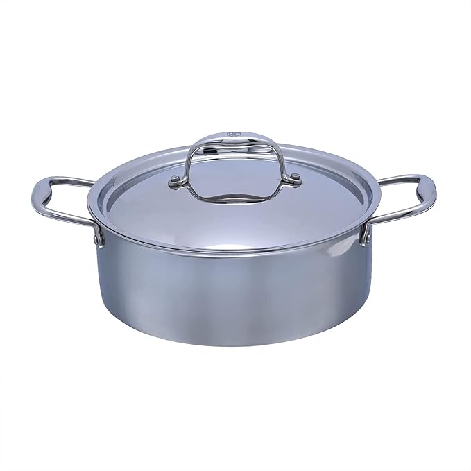 HexClad Hybrid Nonstick 5-Quart Dutch Oven by HexCladHybridCookware