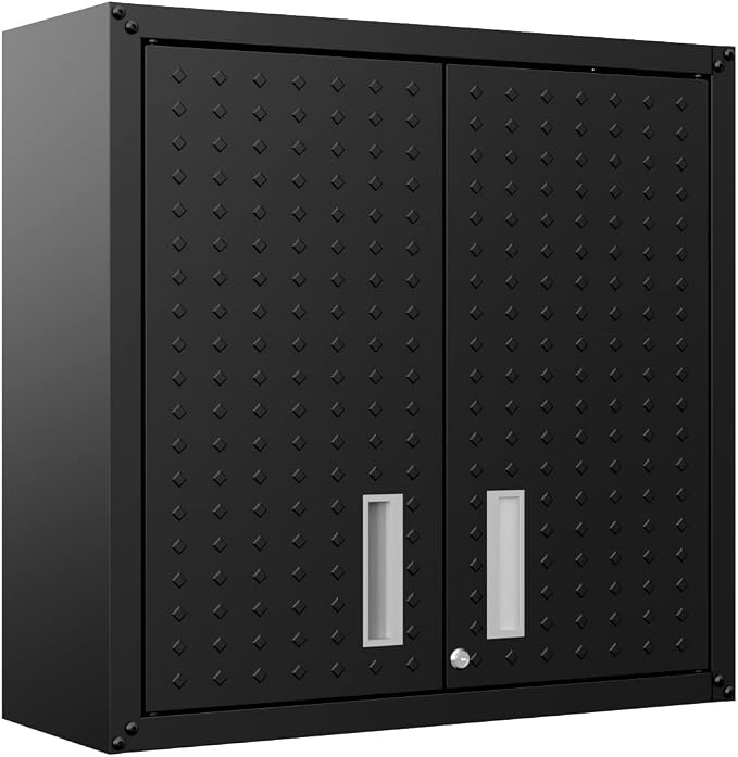 Manhattan Comfort Fortress Storage Units, Charcoal Gray - Image 8