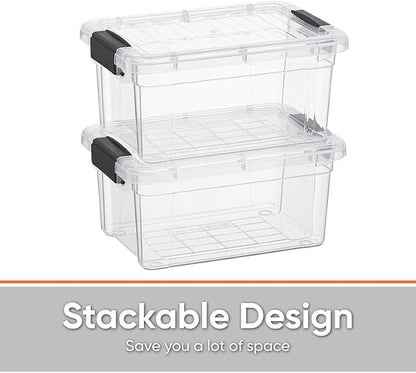 Superio Clear Storage Boxes - Image 4