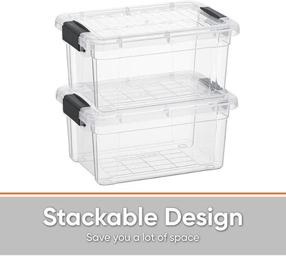 Superio Clear Storage Bins - Image 4