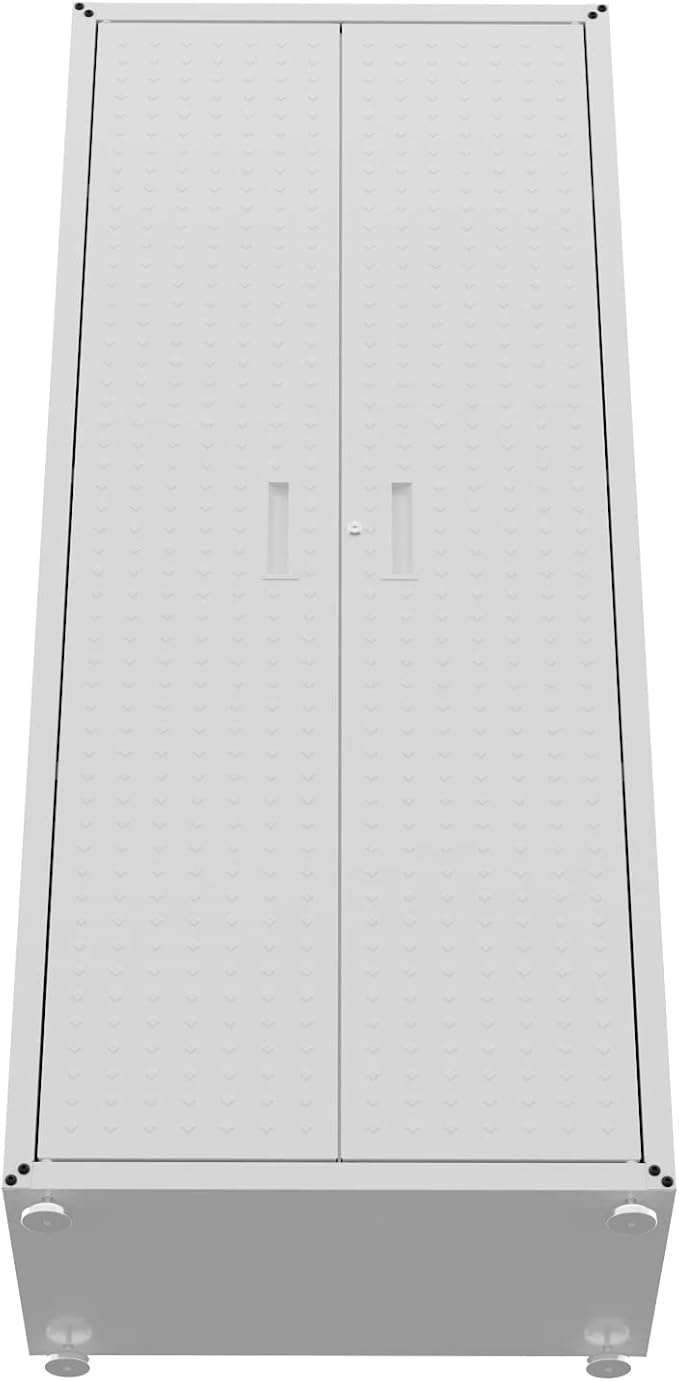 Manhattan Comfort Fortress Textured Metal 75.4" Garage Cabinet - Image 7