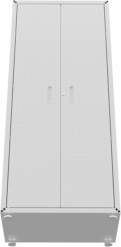 Manhattan Comfort Fortress Textured Metal 75.4" Garage Cabinet - Image 7