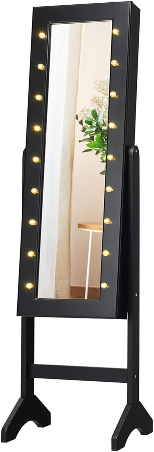 Giantex Standing Jewelry Armoire - Image 8