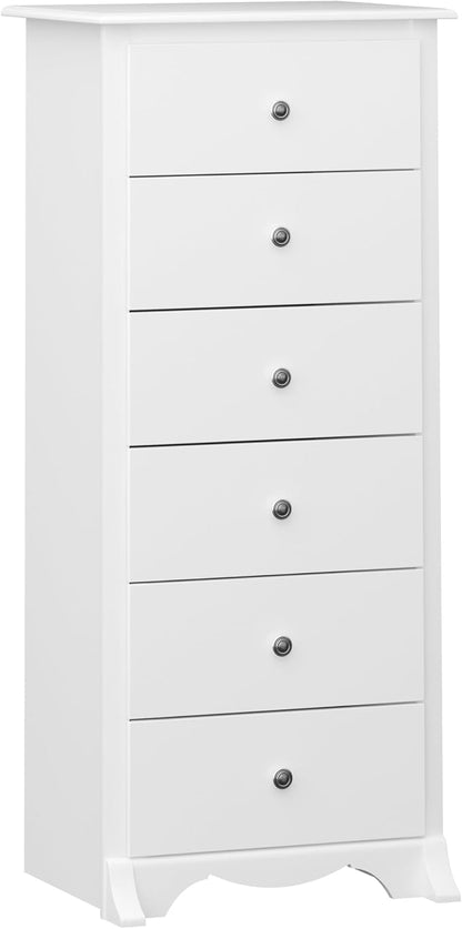 Prepac Sonoma 6 Drawer Dresser for Bedroom, Tall Chest of Drawers, Bedroom by PREPACRTASTORAGEFURNITURE