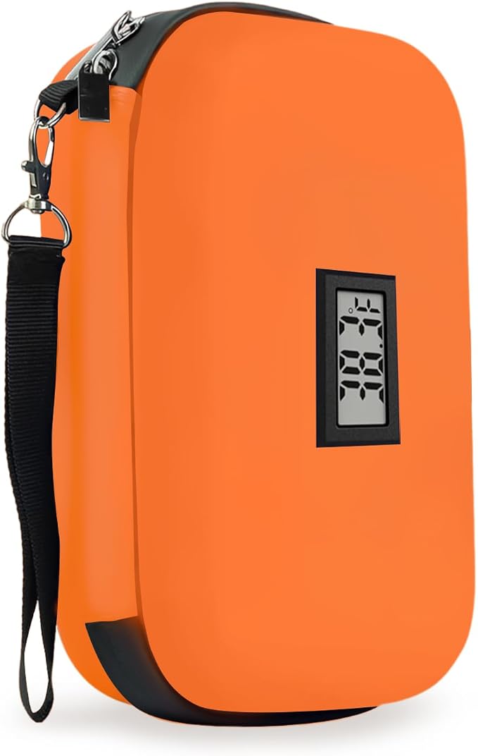 Insulin Cooler Travel Case, 2 × 180g TSA Approved Ice Packs, Refrigerated by WelcomeToTheVerifine
