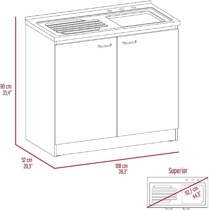 Tuhome Napoles Laundry Sink, Utility Sink - Image 3