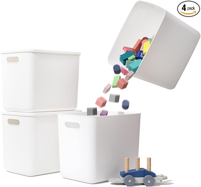 Plastic Storage Baskets Bins Boxes by Yishyfier