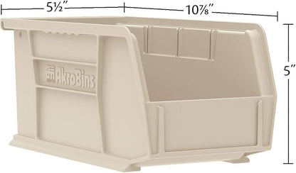 Akro-Mils 30230 AkroBins Plastic Storage Bins, Space-Saving Stackable Bins - Image 2