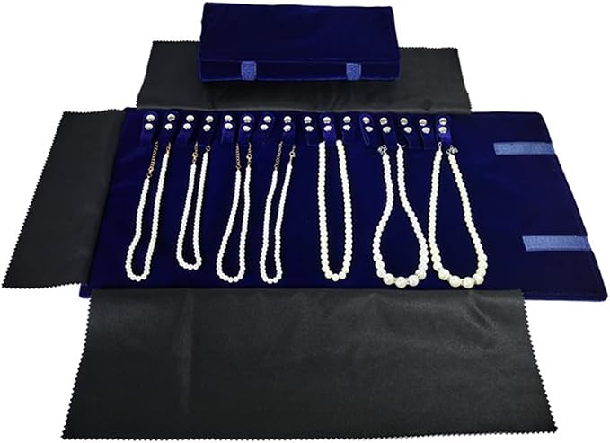 Velet Travel Jewelry Case Roll Bag Organizer - Image 2