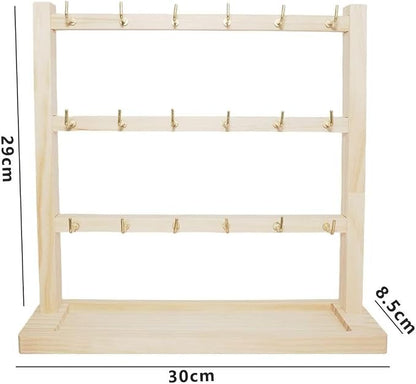 3 Layers of Wooden Display Eacks - Image 2