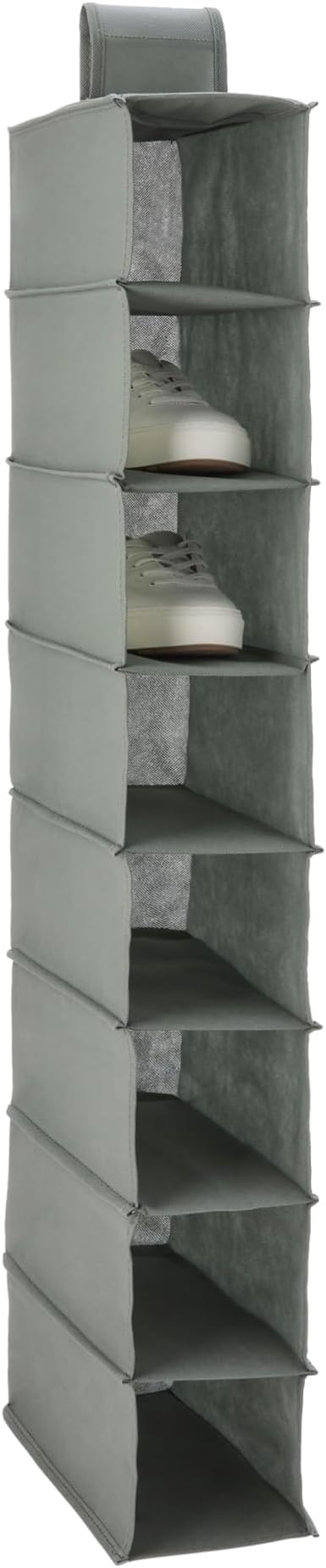 Amazon Basics 8-Tier Hanging Closet Shelf Shoe Organizer, 11.5 x 41 x 5.5 in by AmazonBasics