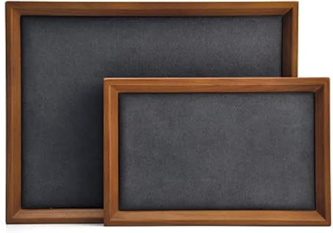 Oirlv Solid Wood Small Jewelry Tray Trade Showcase Countertop Jewelry Display by Oirlv
