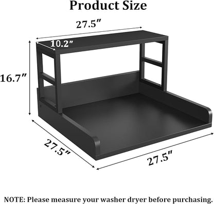 Washer Dryer Countertop with Shelf, 27.5″D x 27.5″W x 16.7″H, Countertop - Image 2