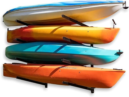 StoreYourBoard G-Kayak Wall Rack – Heavy-Duty Outdoor Kayak Rack by StoreYourBoard