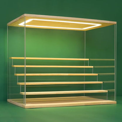 NONEMEY Clear Acrylic Display Case Stand by NONEMEY
