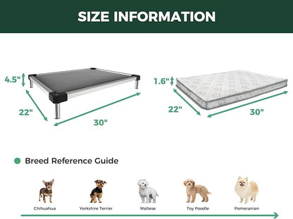 FXW TitanNest Chew-Proof Elevated Dog Bed, Raised Cot - Image 6