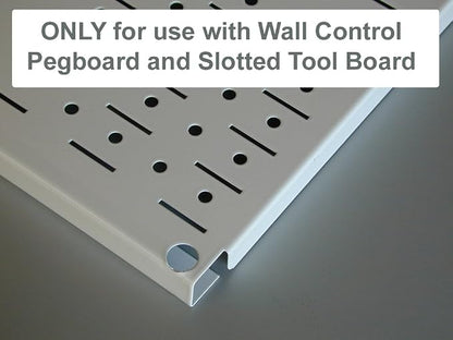 Wall Control Pegboard Organizer 4 ft. Metal Pegboard Standard Tool Storage Kit - Image 7