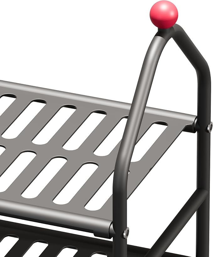 Shoe Rack, 5-Tier Shoe Organizer, Metal Storage Shelf, Shoe Rack - Image 9