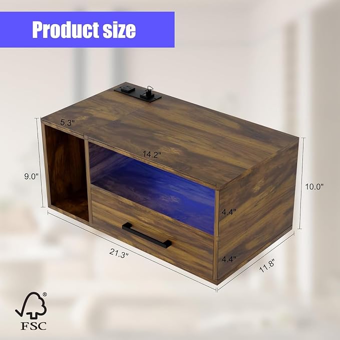 Homaterial Floating Nightstand - Image 2