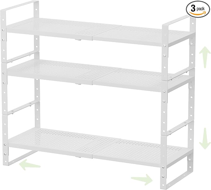 Expandable Countertop Organizer Rack/Shelf by Sylrceo