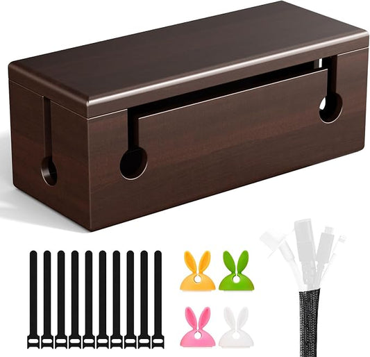 Large Cable Management Box by Homebliss