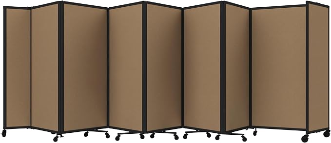 Versare Room Divider 360 Portable Wall Partition | Folding Panels | Large by VERSARE
