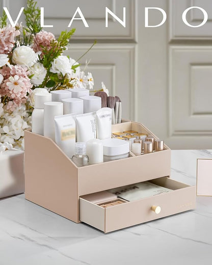 Vlando Makeup Organzier, Vanity Organizer - Image 7